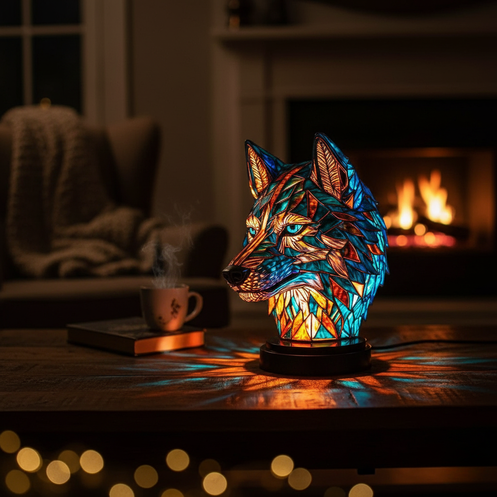 Mia Ottawa - Wolf-Shaped LED Lamp