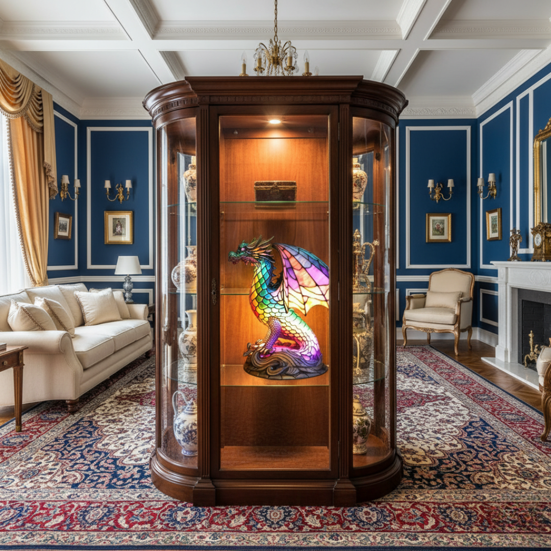 Mia Ottawa - Enchanted Dragon Lamp