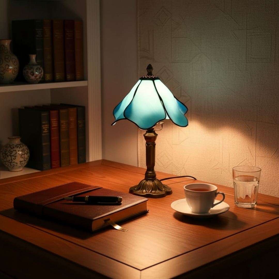 Mia Ottawa - Stained Glass Table Lamp