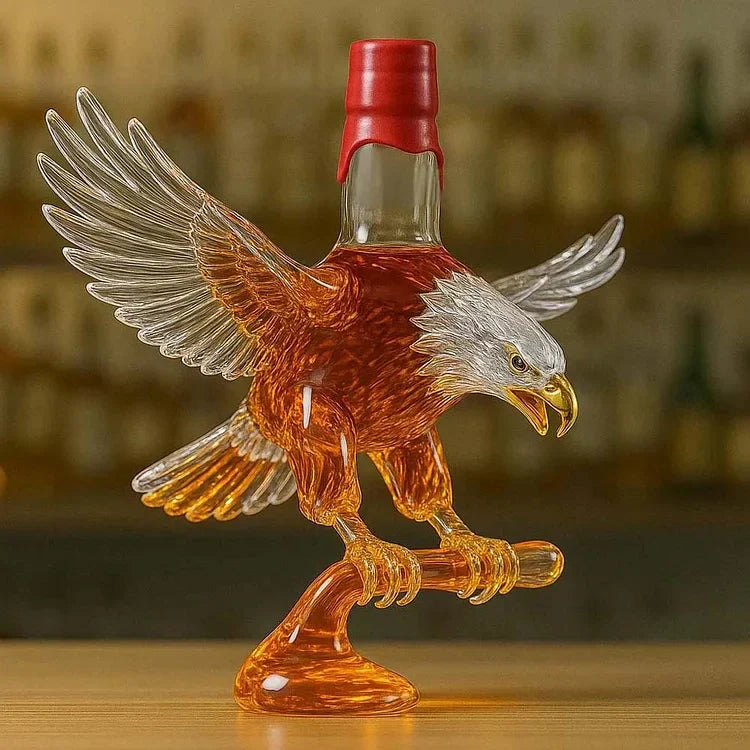 Mia Ottawa - Handcrafted Eagle Whiskey Decanter
