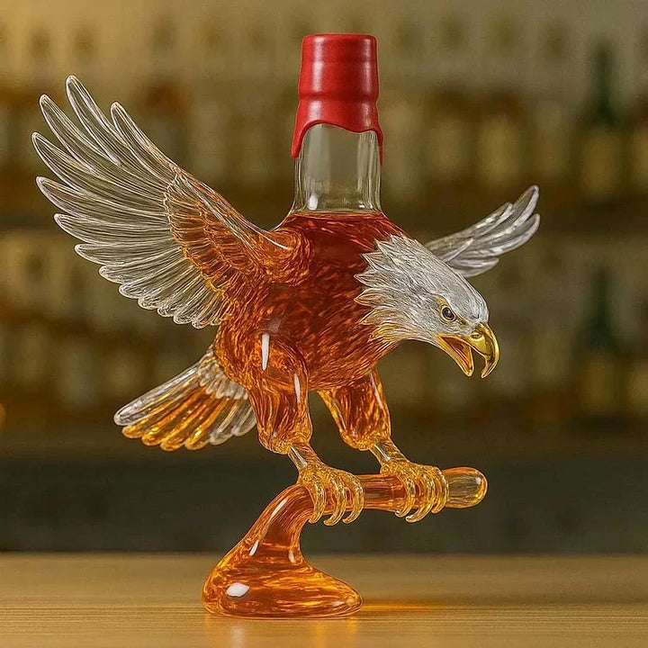 Mia Ottawa - Handcrafted Eagle Whiskey Decanter