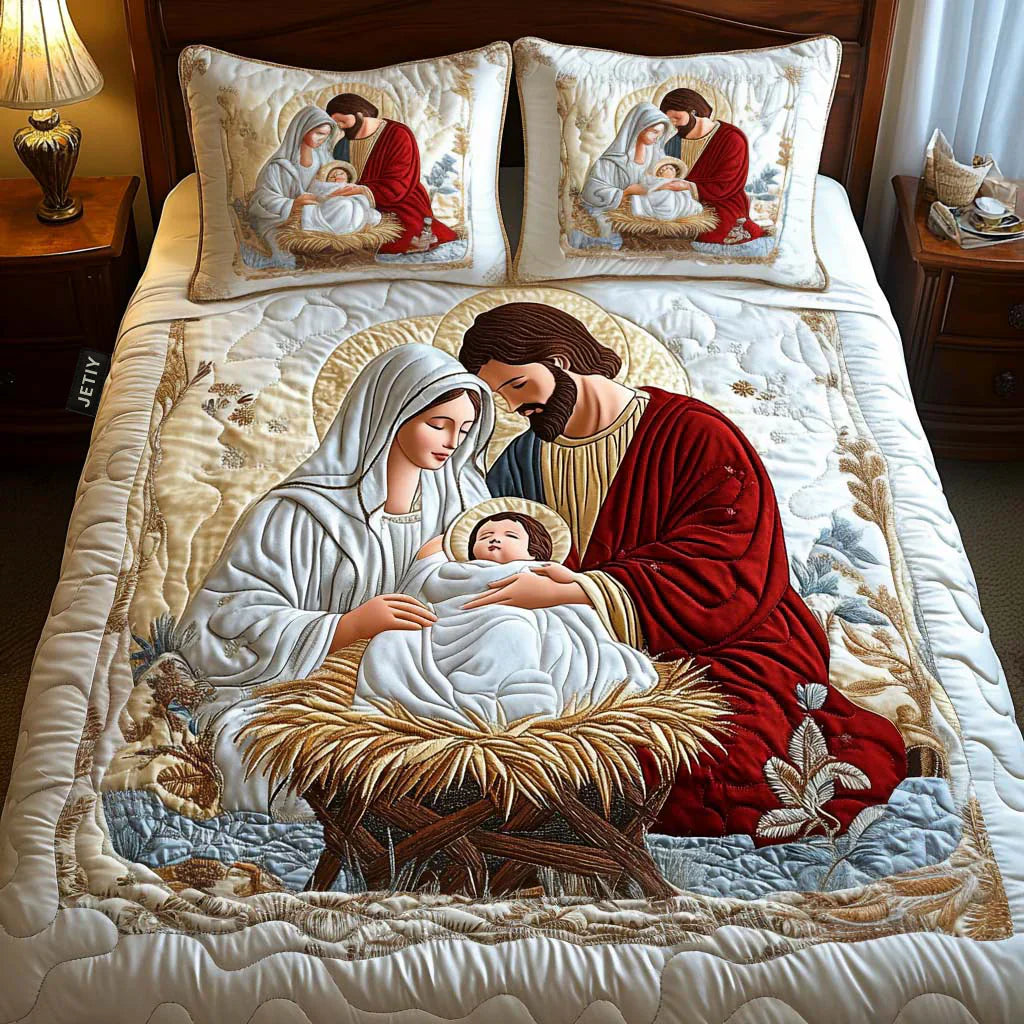 Mia Ottawa - 3-Piece Quilted Bedding Set