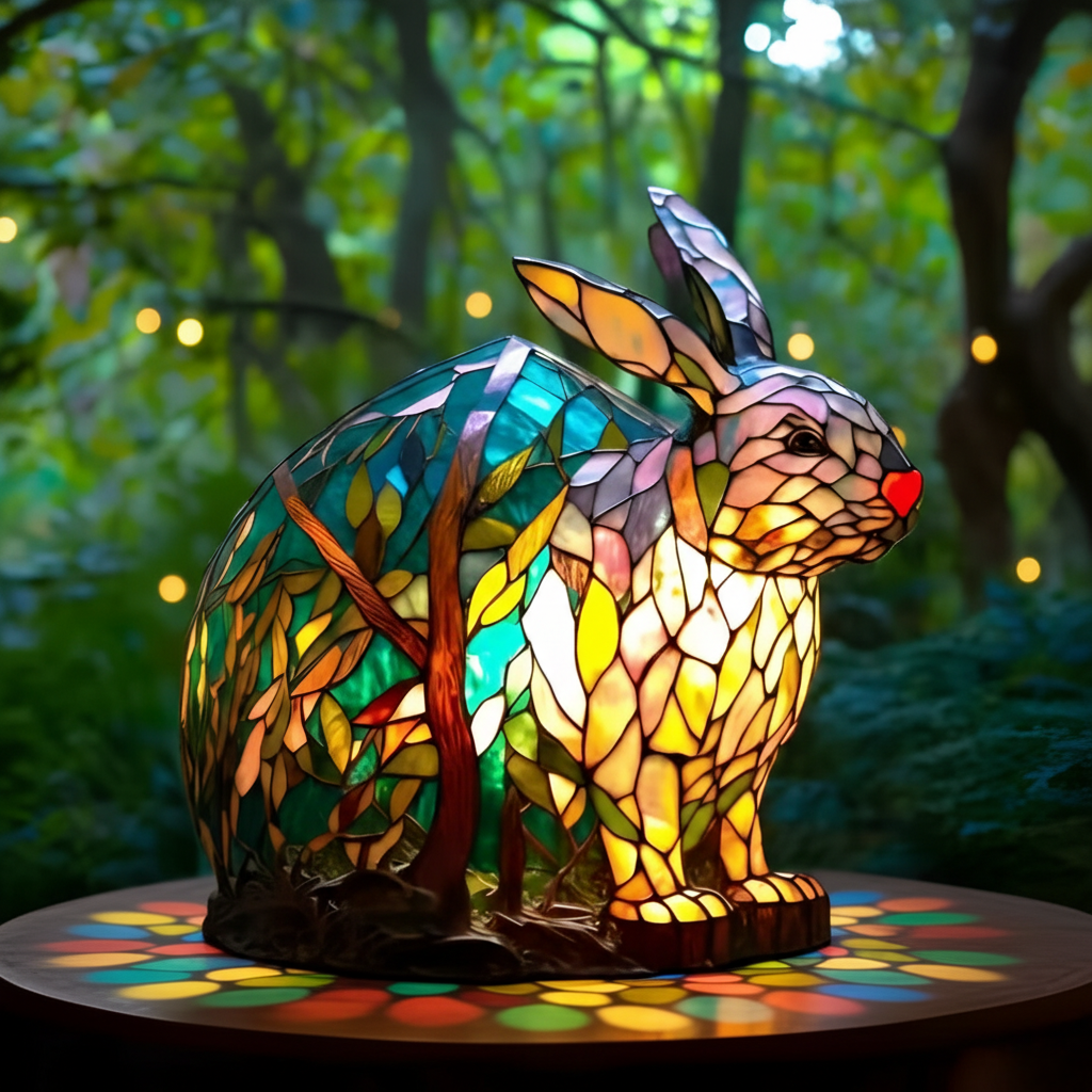 Mia Ottawa - Vibrant Hare Lamp