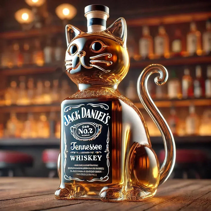 Mia Ottawa - Whiskey Cat Decorative Bottle