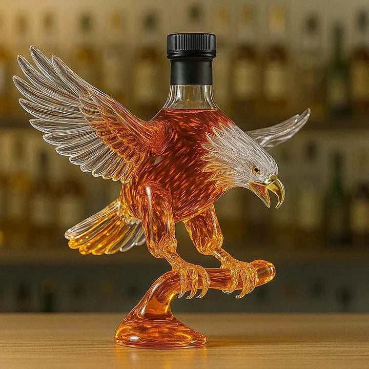 Mia Ottawa - Handcrafted Eagle Whiskey Decanter