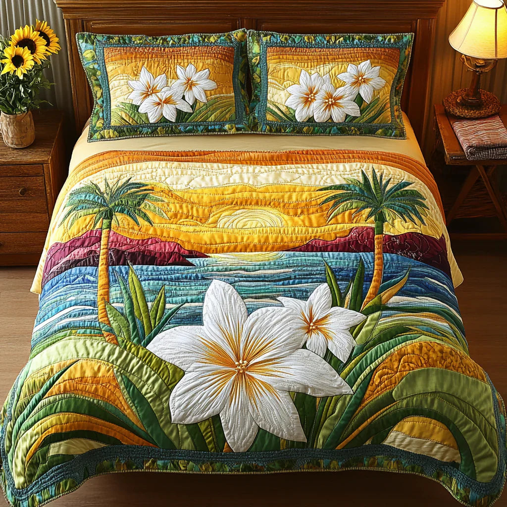 Mia Ottawa - Tropical Paradise Quilted Bedding Set