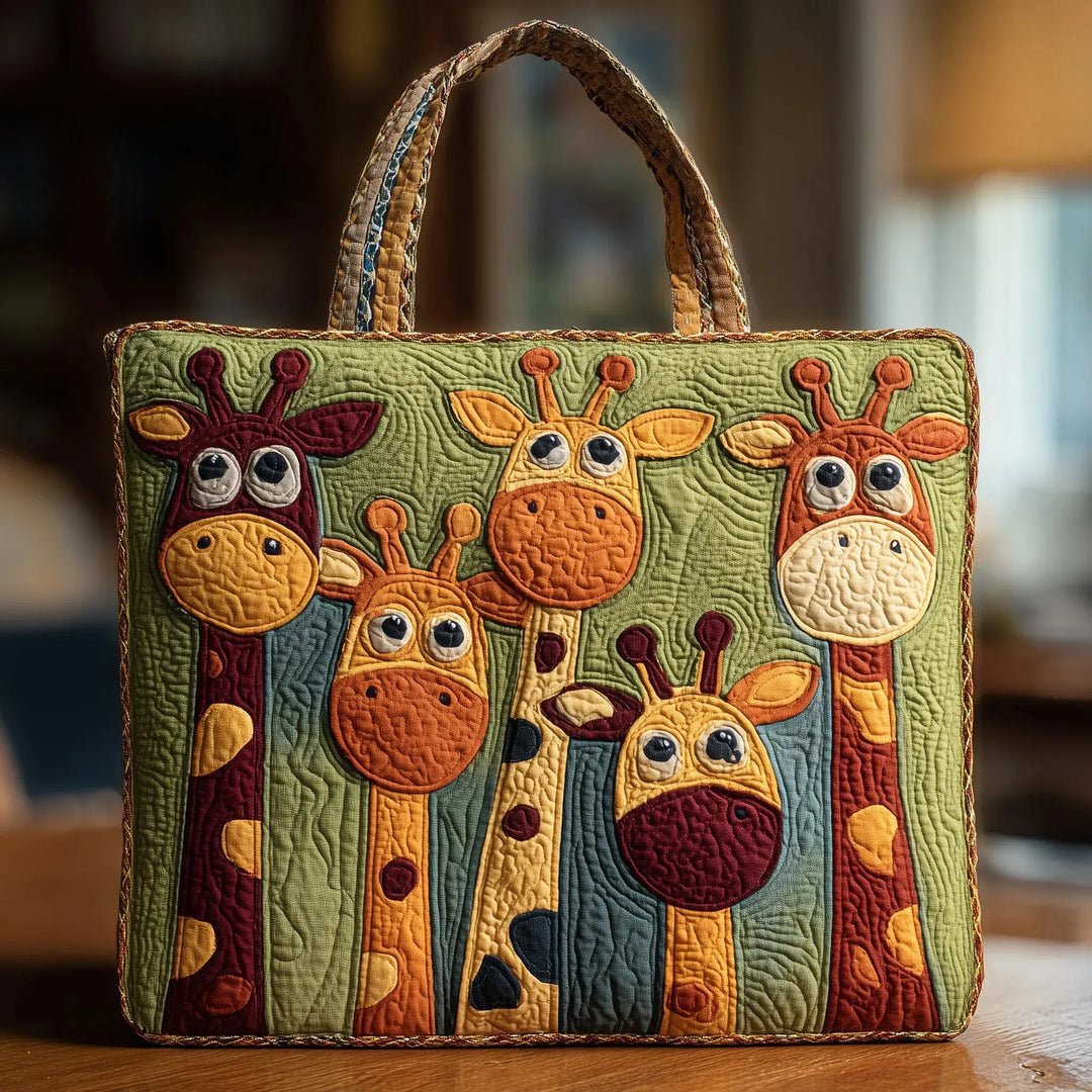 Mia Ottawa - Giraffe Quilted Tote Bag