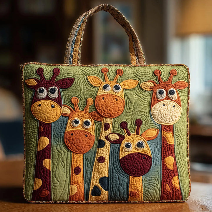 Mia Ottawa - Giraffe Quilted Tote Bag