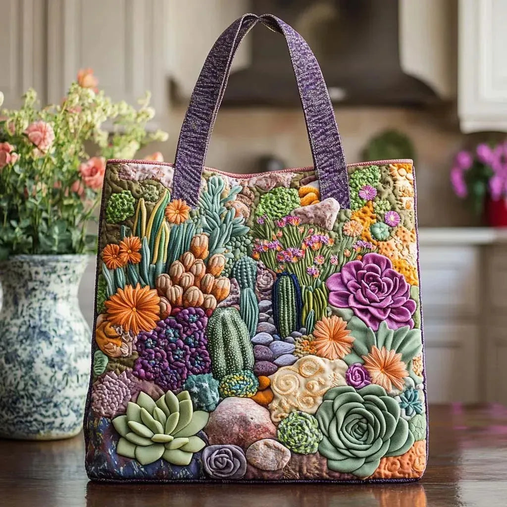 Mia Ottawa - Succulent Paradise Padded Tote Bag