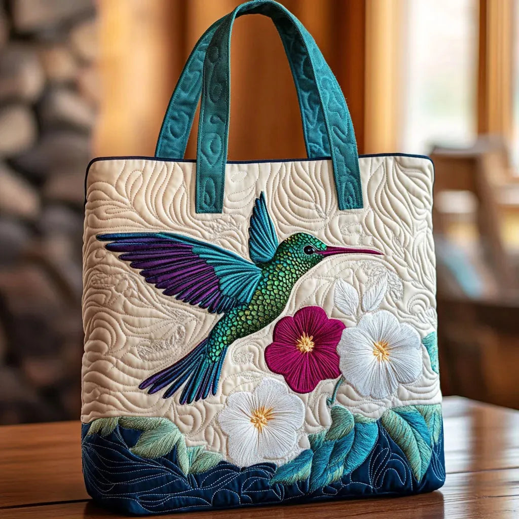 Mia Ottawa - Embroidered Quilted Tote Bag