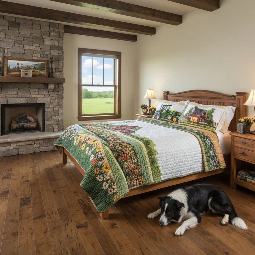 Mia Ottawa - Farmhouse Quilted Bedding Set