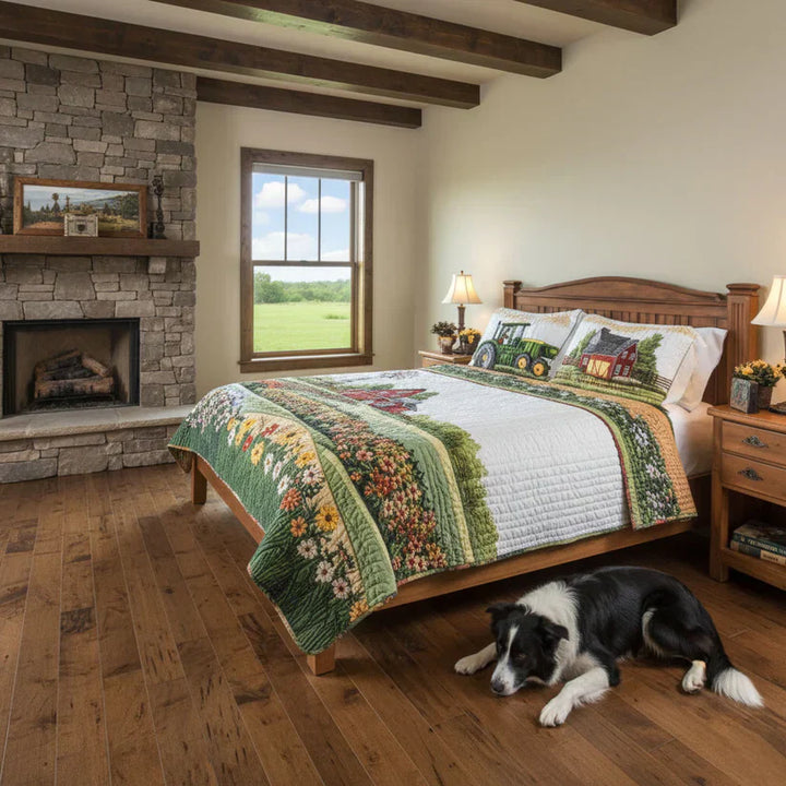 Mia Ottawa - Farmhouse Quilted Bedding Set