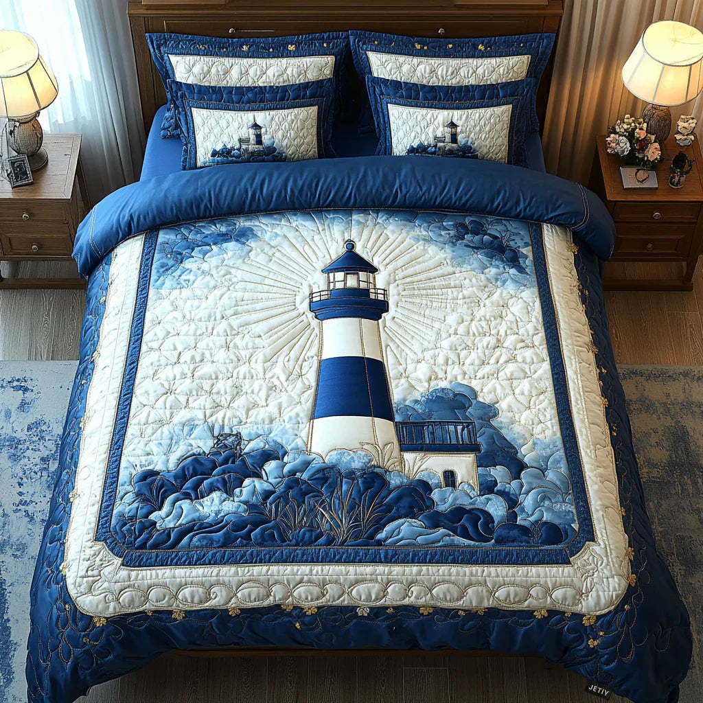 Mia Ottawa - Quilted Lighthouse Bedding Set