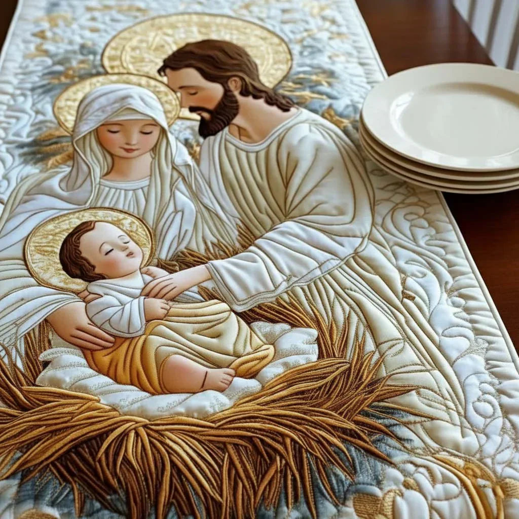 Mia Ottawa - Bethlehem Light Quilted Table Runner