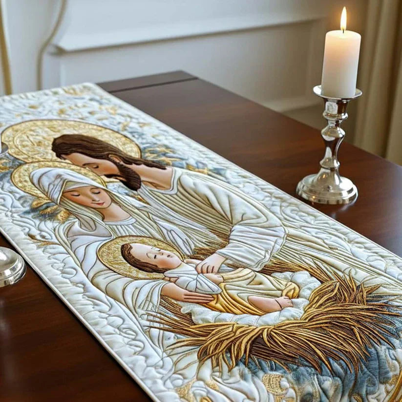 Mia Ottawa - Bethlehem Light Quilted Table Runner