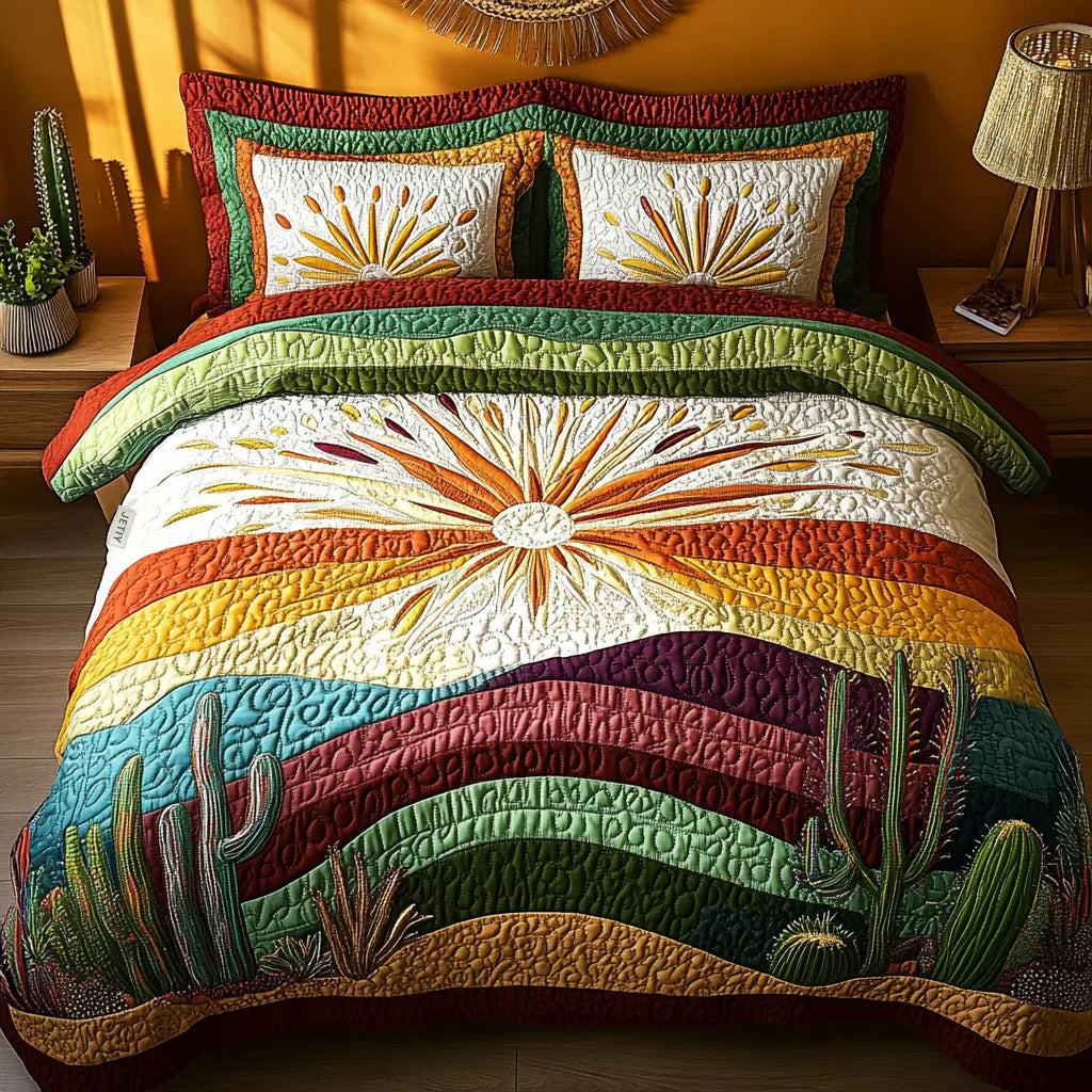 Mia Ottawa - Desert Oasis Quilted Bedding Set