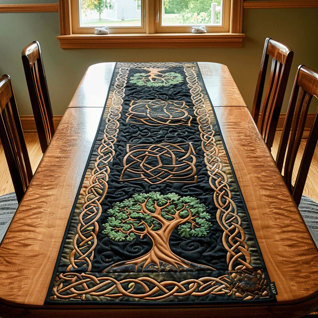Mia Ottawa - Quilted Table Runner - Celtic Style