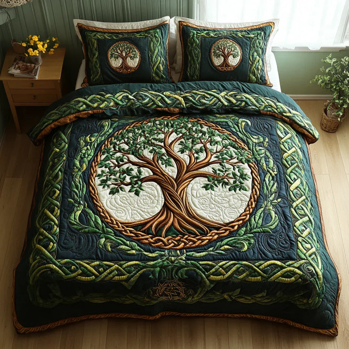 Mia Ottawa - Luxurious 3-Piece Quilted Bedding Set
