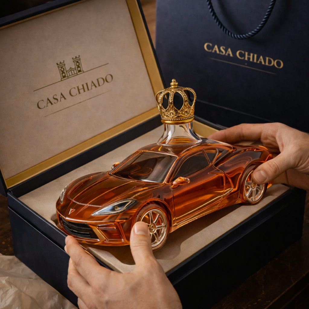 Mia Ottawa - Corvette Model Whisky Flask