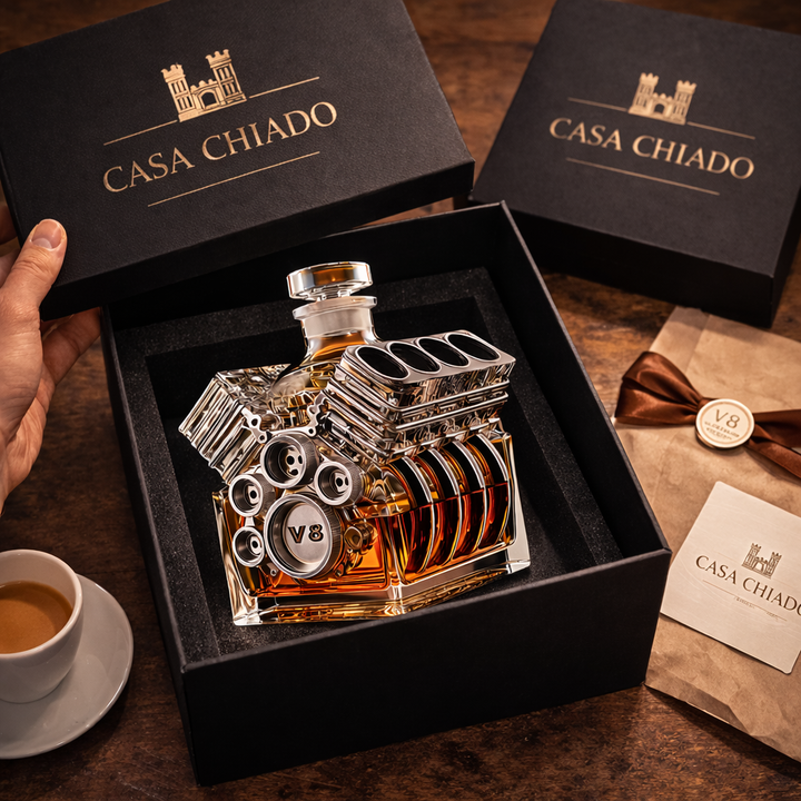 Mia Ottawa - Motor-Inspired Whisky Flask