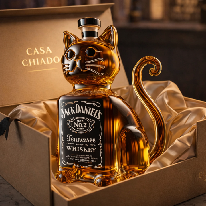 Mia Ottawa - Whiskey Cat Decorative Bottle