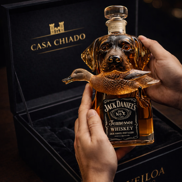 Mia Ottawa - Wild Duck Whisky Flask