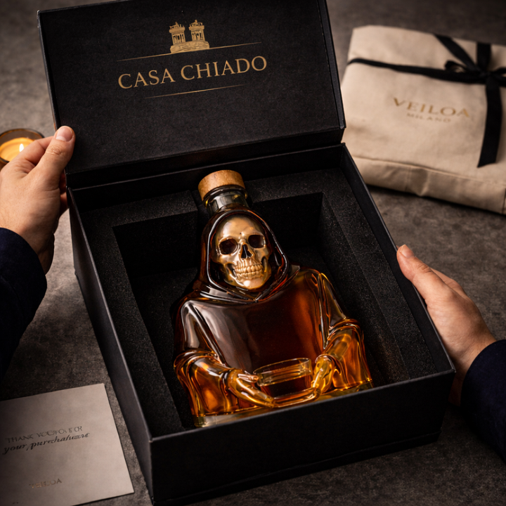 Mia Ottawa - Skeleton Whisky Flask