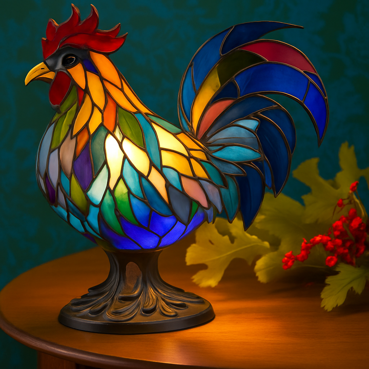 Mia Ottawa - Artistic Rooster Lamp