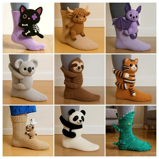 Mia Ottawa - Charming Turtle Socks