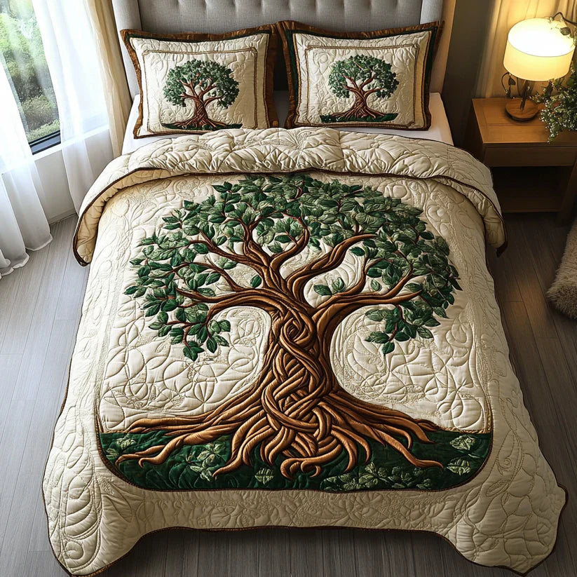 Mia Ottawa - Luxurious 3-Piece Quilted Bedding Set