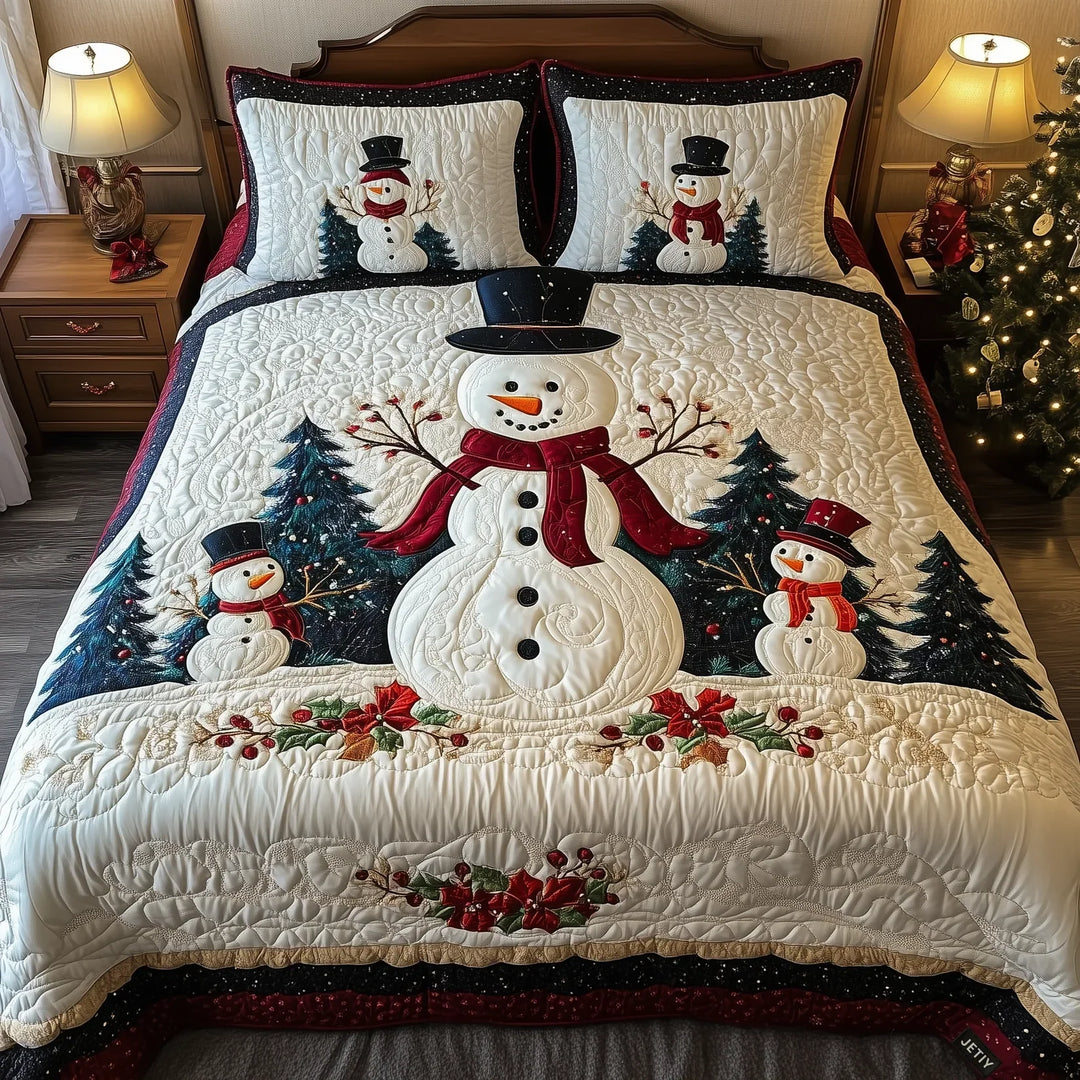 Mia Ottawa - Winter Wonderland Quilted Bedding Set