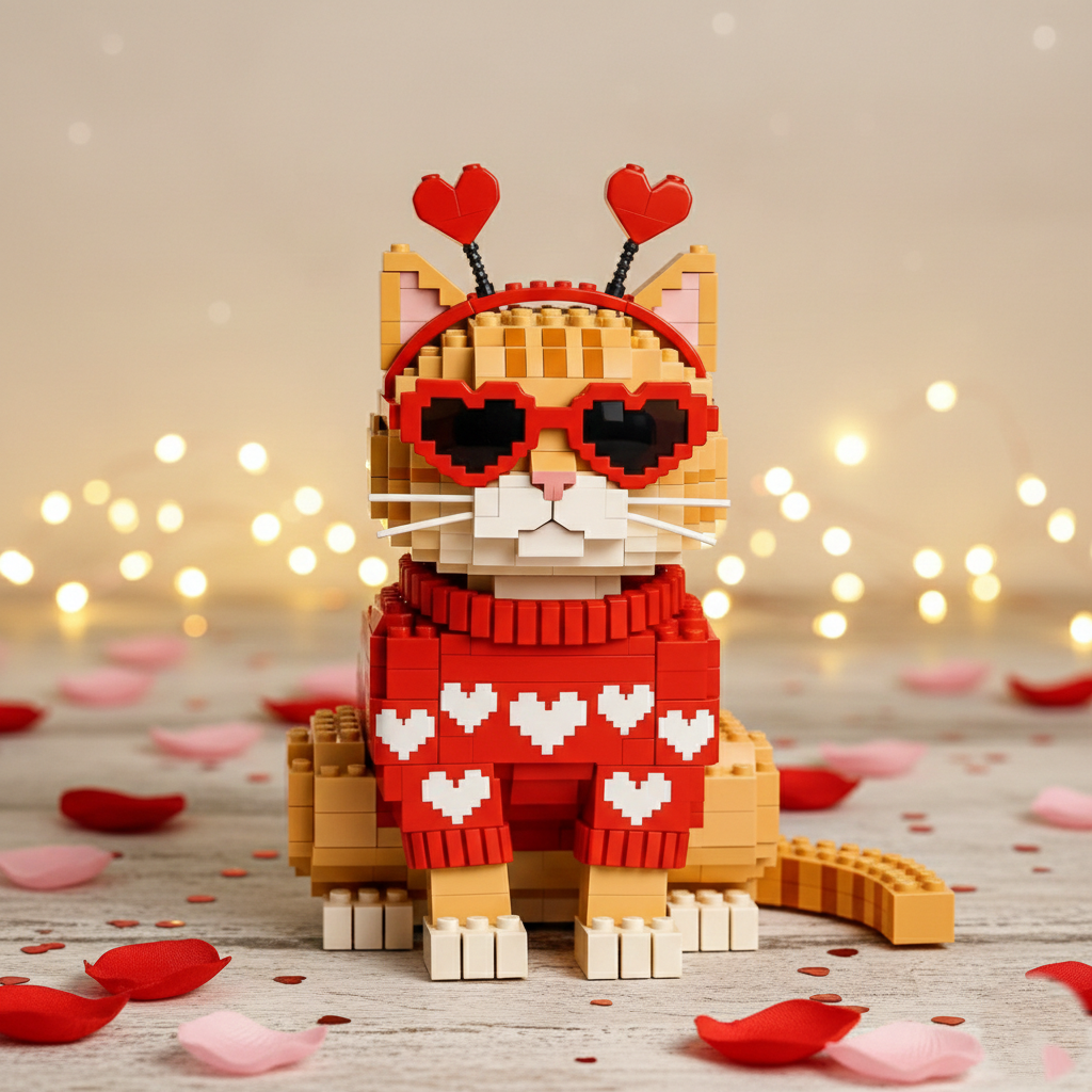 Mia Ottawa - Ginger Cat Brick Set
