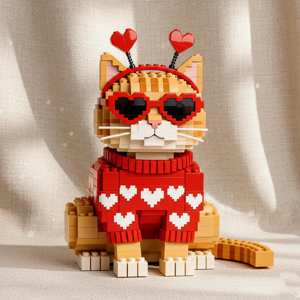 Mia Ottawa - Ginger Cat Brick Set