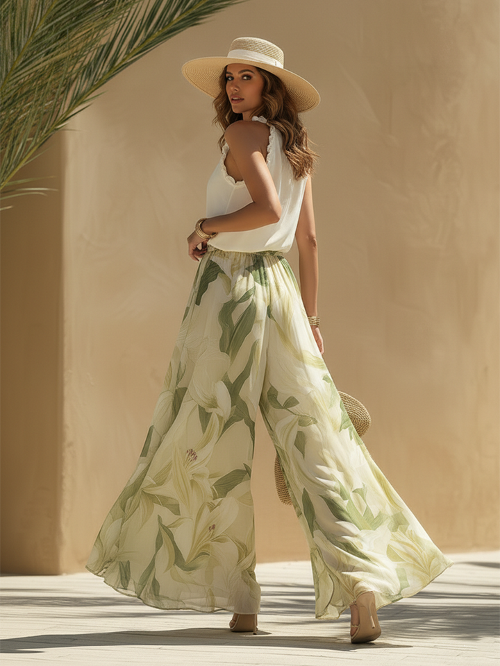 Lysandre Silk-Blend Resort Set