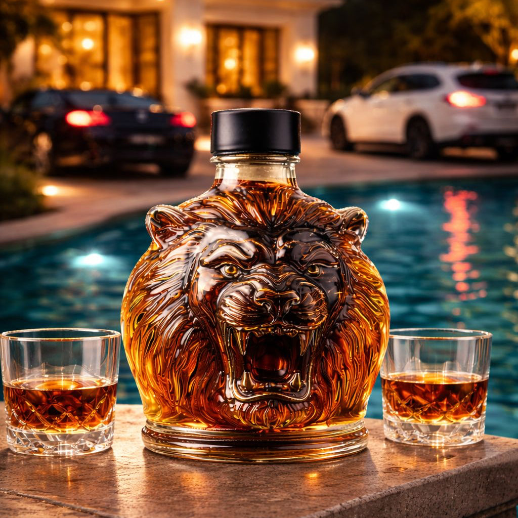Mia Ottawa - Lion Head Whisky Decanter