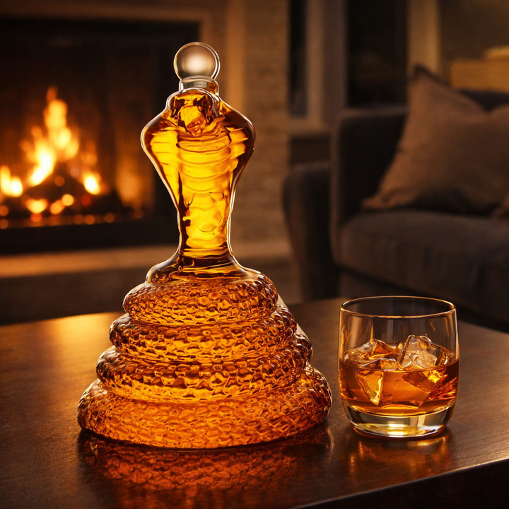 Mia Ottawa - Cobra Whisky Flask