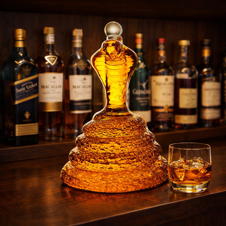 Mia Ottawa - Cobra Whisky Flask