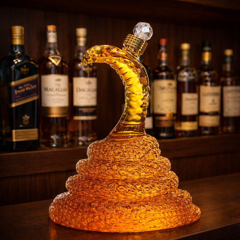 Mia Ottawa - Cobra Whisky Flask