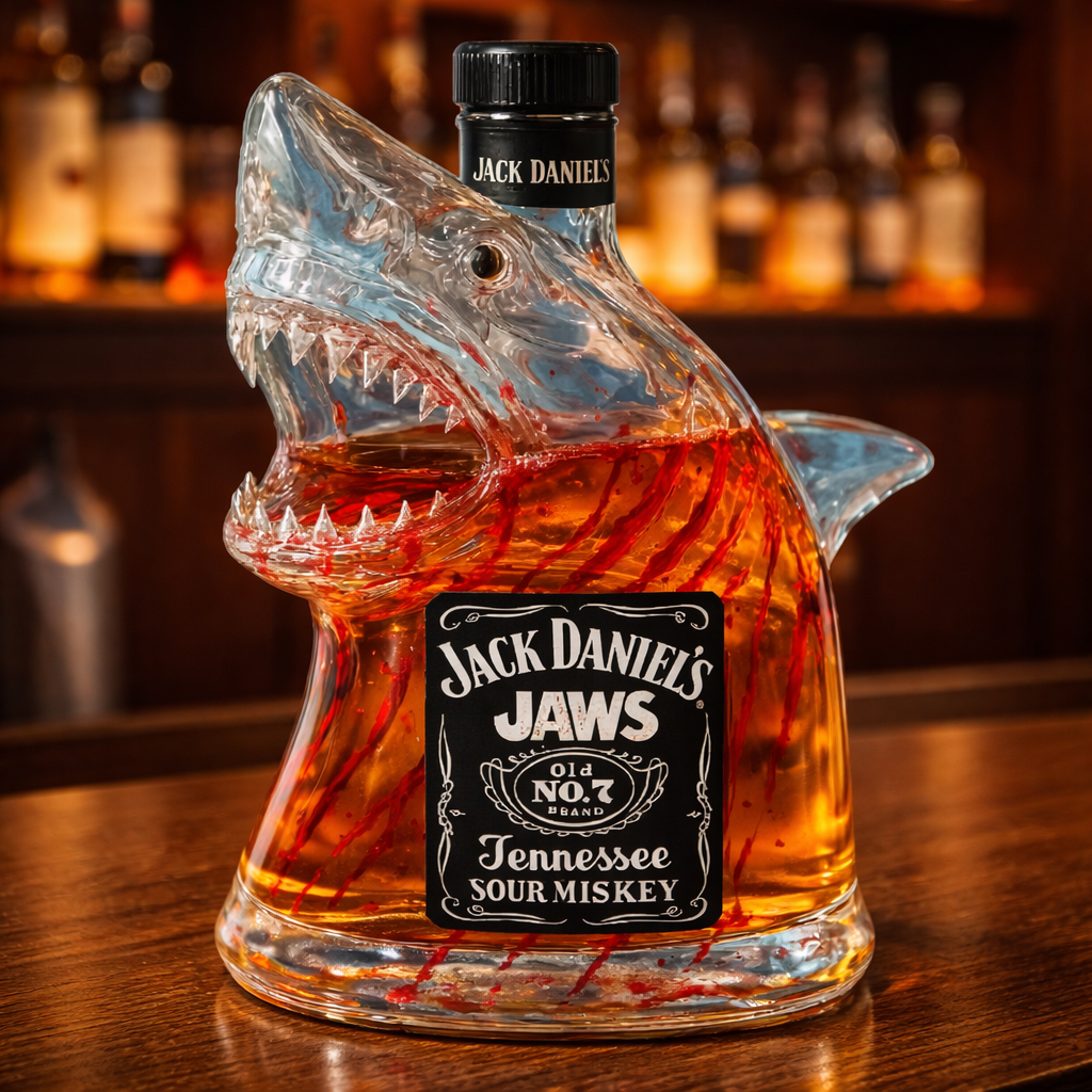 Mia Ottawa - Shark-Inspired Whiskey Flask