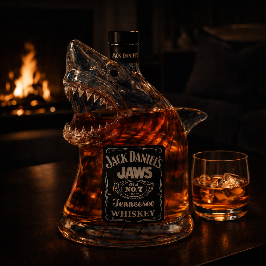 Mia Ottawa - Shark-Inspired Whiskey Flask