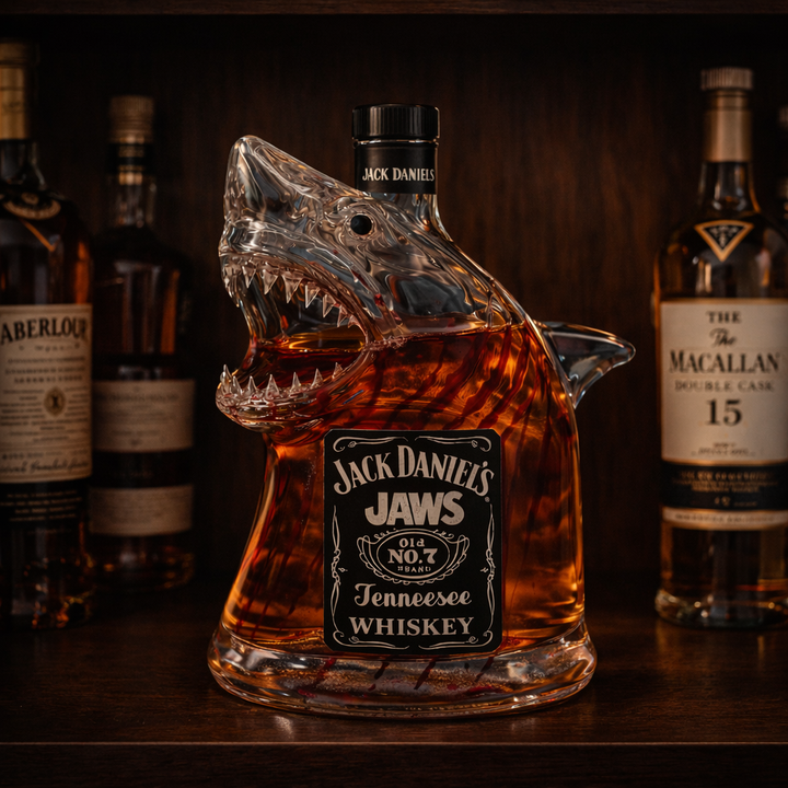 Mia Ottawa - Shark-Inspired Whiskey Flask
