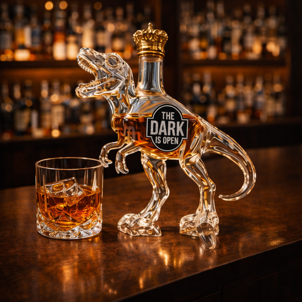 Mia Ottawa - T-Rex Dinosaur Whisky Decanter