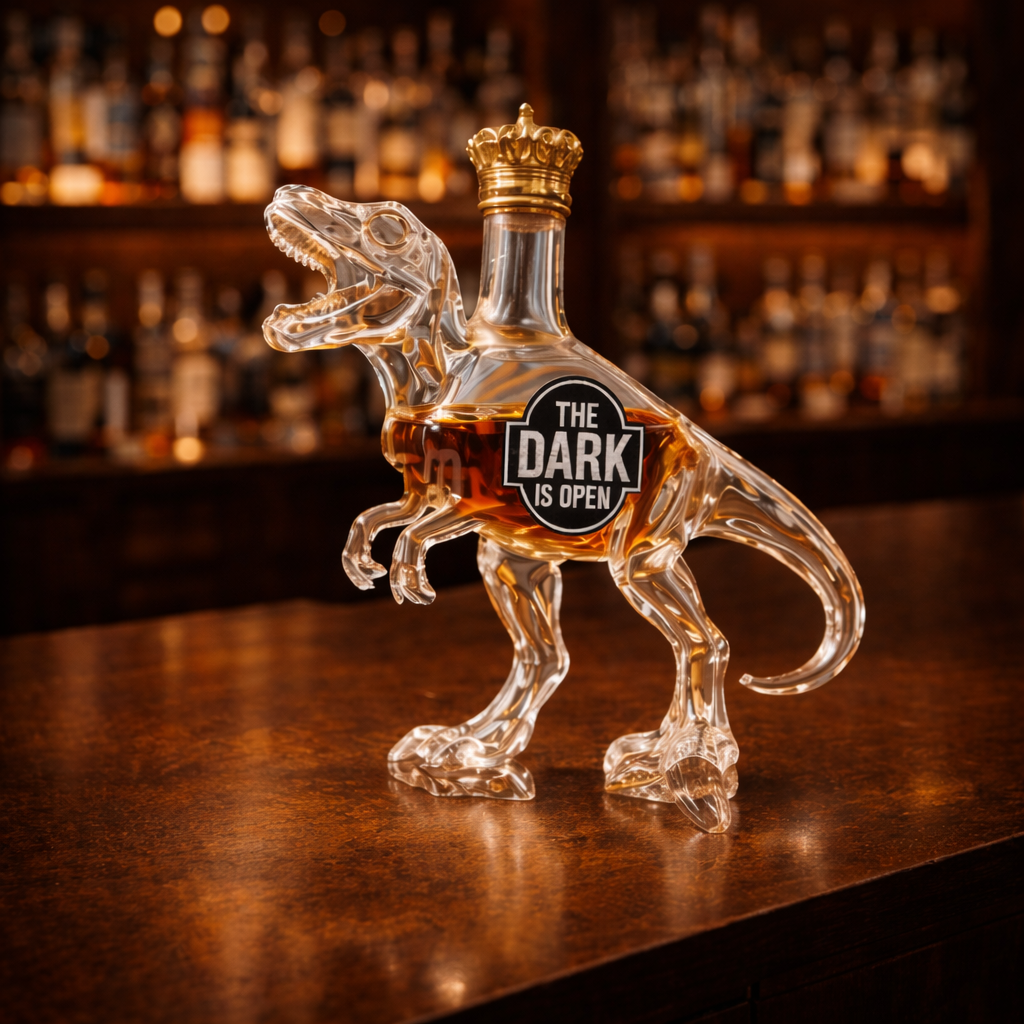 Mia Ottawa - T-Rex Dinosaur Whisky Decanter