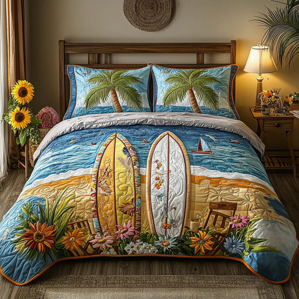 Mia Ottawa - Island Inspired Quilted Bedding Set