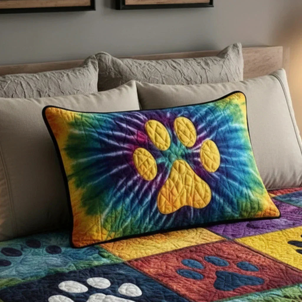 Mia Ottawa - Quilted Pillow Cover - Loving Paws