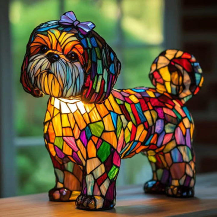 Mia Ottawa - Geometric Dog Lamp