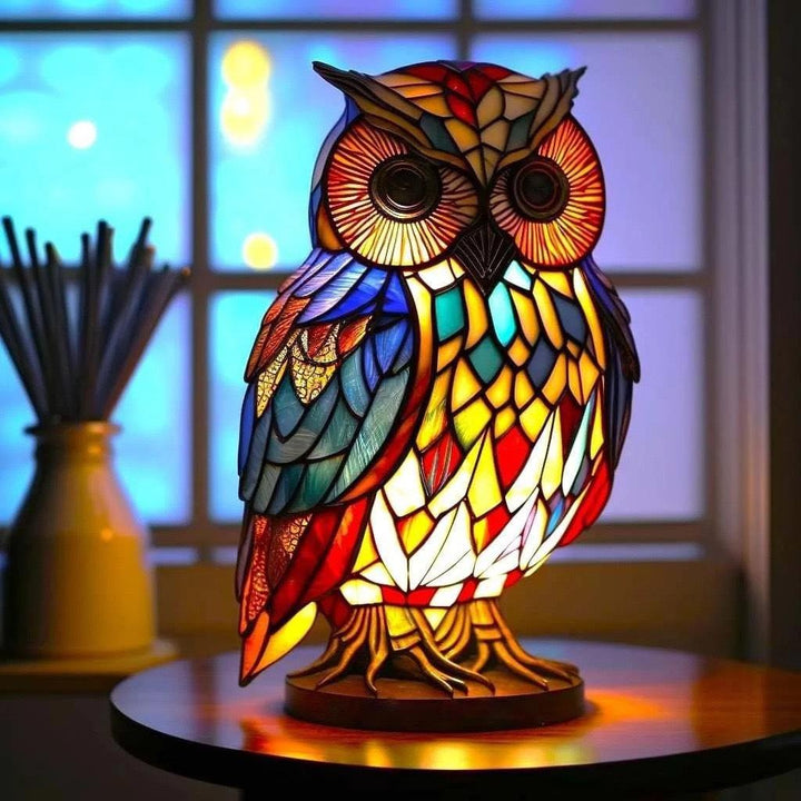 Mia Ottawa - Artistic Owl Lamp
