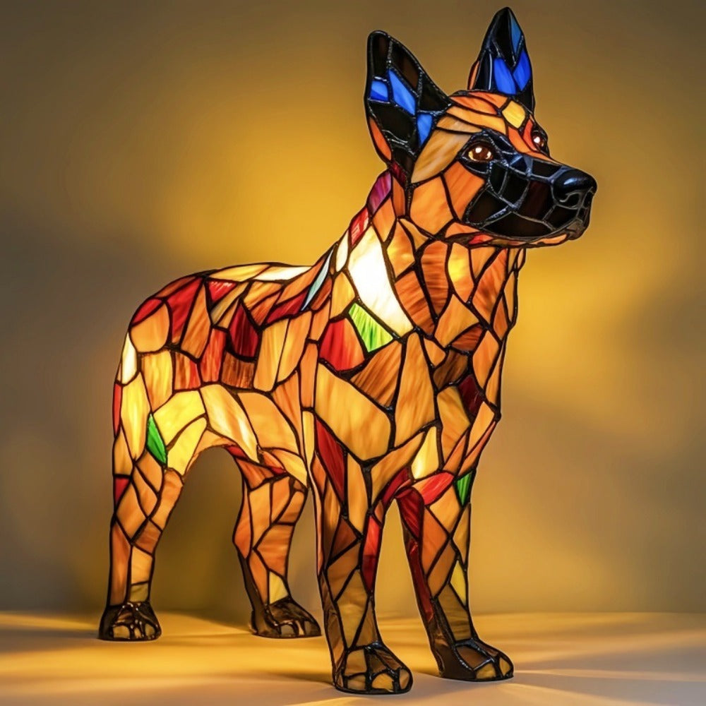 Mia Ottawa - Artisan Canine Lamp