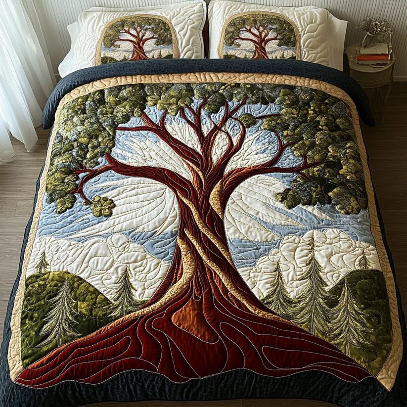 Mia Ottawa - Luxurious 3-Piece Quilted Bedding Set