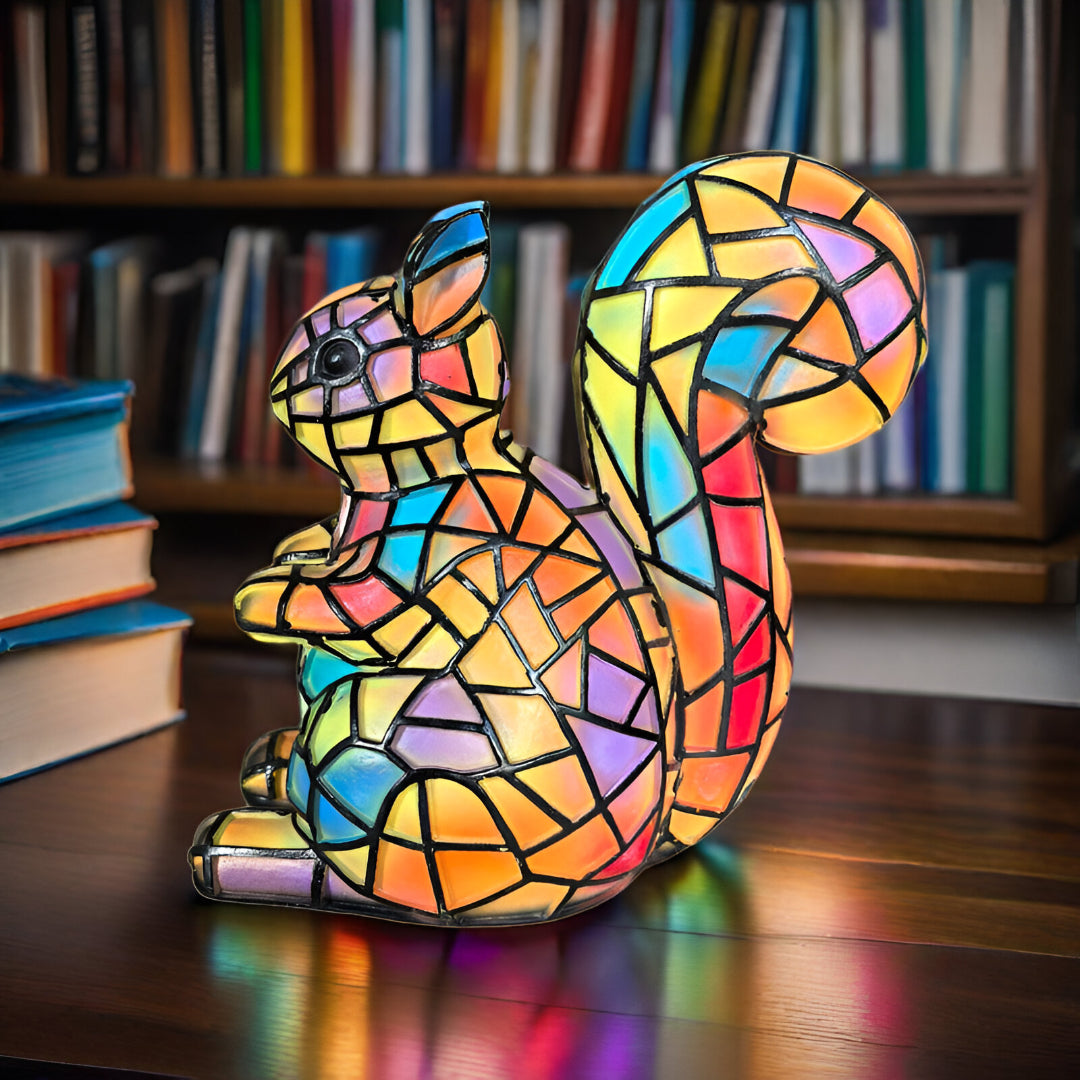 Mia Ottawa - Enchanted Squirrel Lamp